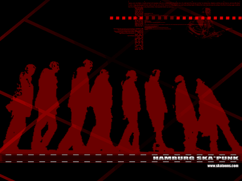 Wallpaper Alternative - Schwarz / Rot